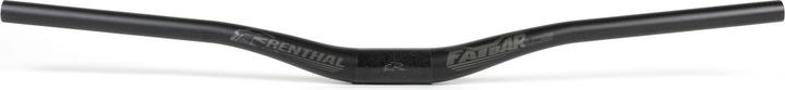 Actual product image Renthal V3 Fatbar Lite Carbon Riser Handlebar, 35.0, 760x30mm, carbon/gold (35 mm)