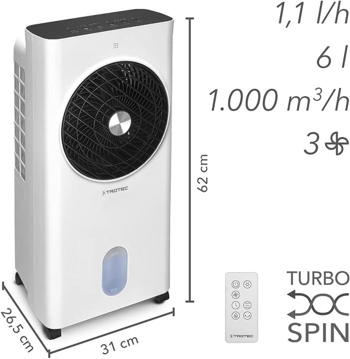 Produktbild Trotec Mobiler Luftkühler PAE 31 (26 m²)