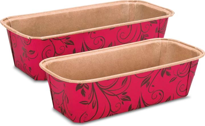 Produktbild Städter Kastenform Einweg Mini Rot