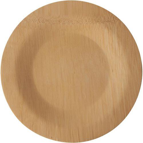 Produktbild Papstar Bambus-Teller "pure", ungeteilt, 180 mm, 10er (10 x)