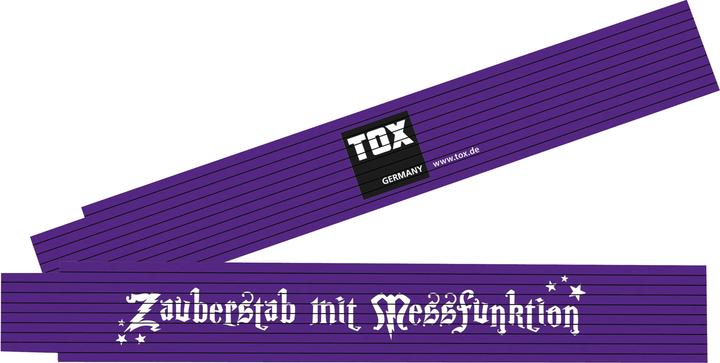 Produktbild Tox Doppelmeter «Zauberstab mit Messfunktion», 2 m (cm, mm)