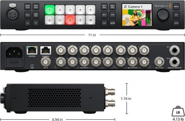 Actual product image Blackmagic ATEM 1 M/E Constellation HD