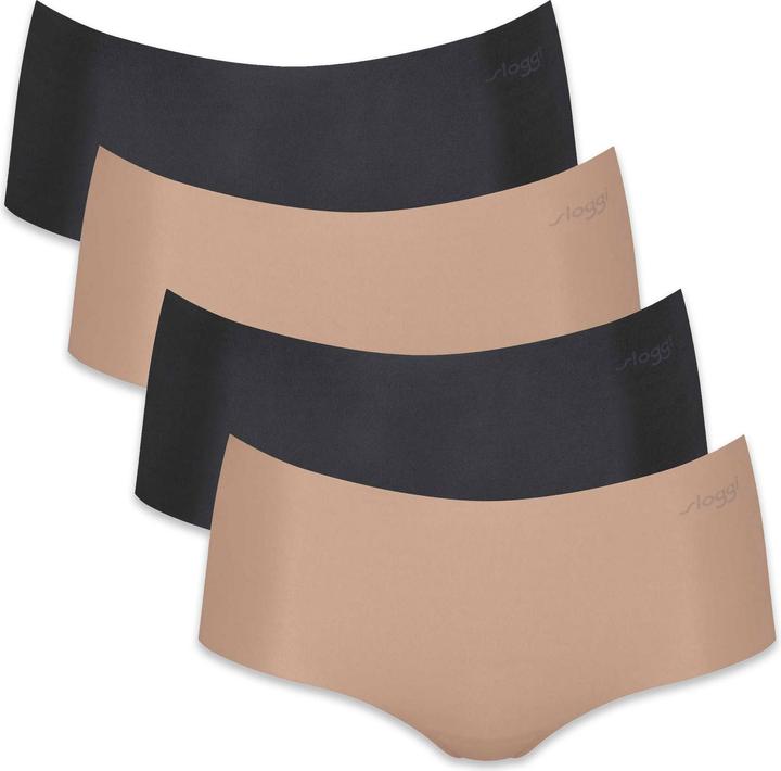Sloggi Panty Casual Bequem sitzend Zero Microfiber Shorts 2.0 (XL, 4er Pack)
