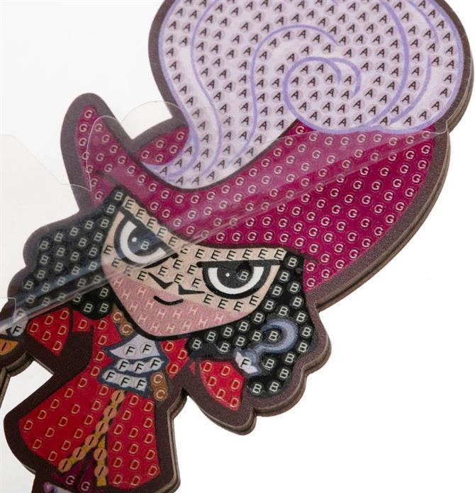 Actual product image Craft Buddy Captain Hook, Crystal Art Buddy approx. 11x8cm