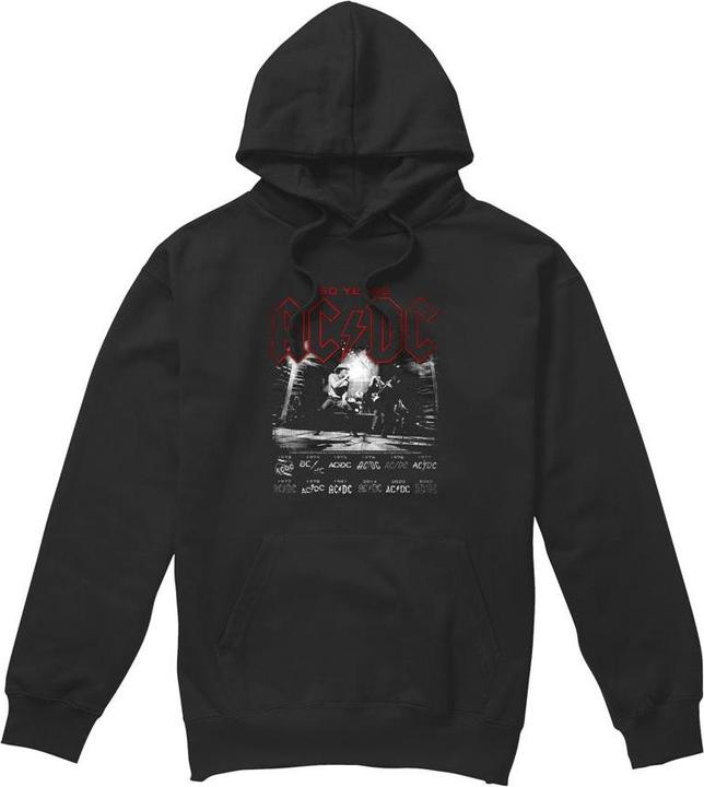 Immagine prodotto AC/DC Felpa con Cappuccio Logo Stack Uomo (XL)