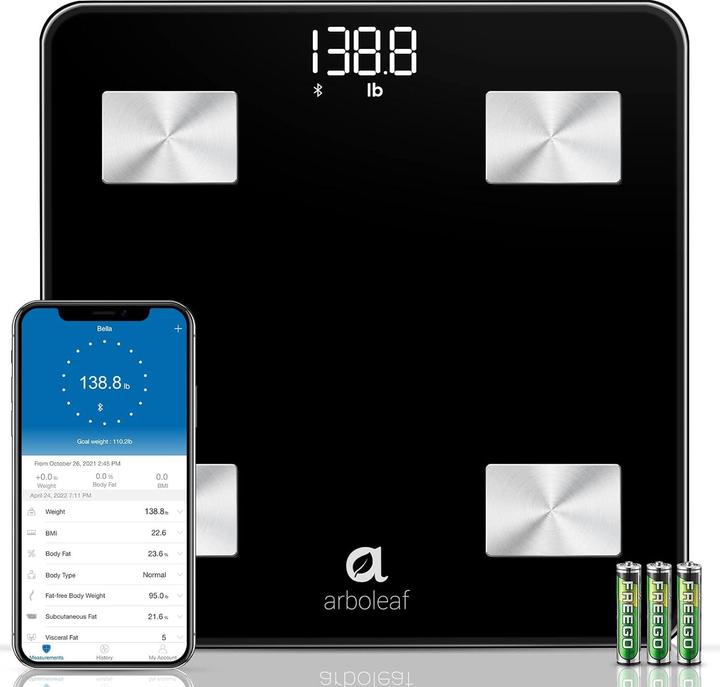 Arboleaf Digitale Körperfettwaage (180 kg)