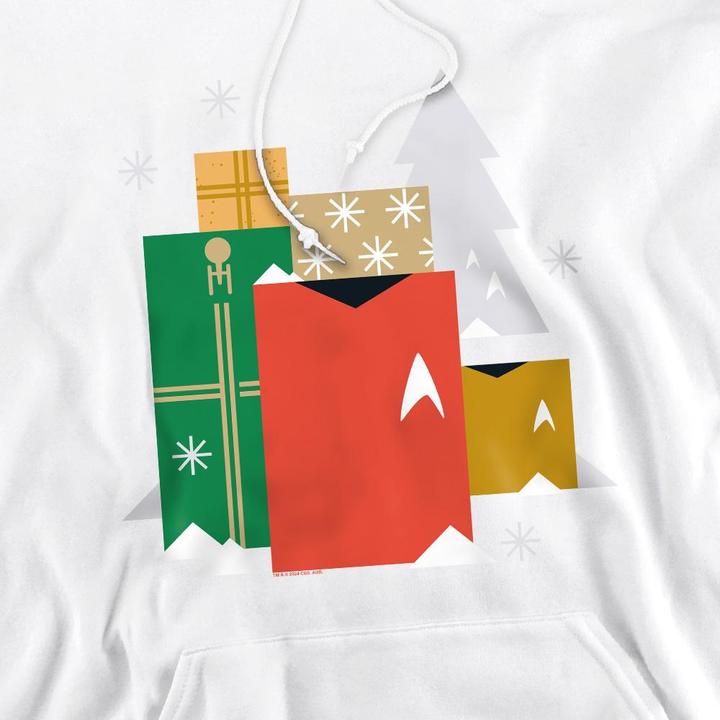 Produktbild Star Trek: The Original Series Kapuzenpullover weihnachtliches Design (L)