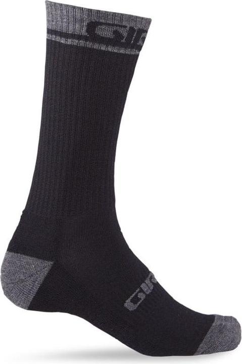 Giro Bike Herren Merino Socken, M, Black/Dark Shadow 22 (36 - 39, 43 - 45, 46 - 48, 40 - 42)