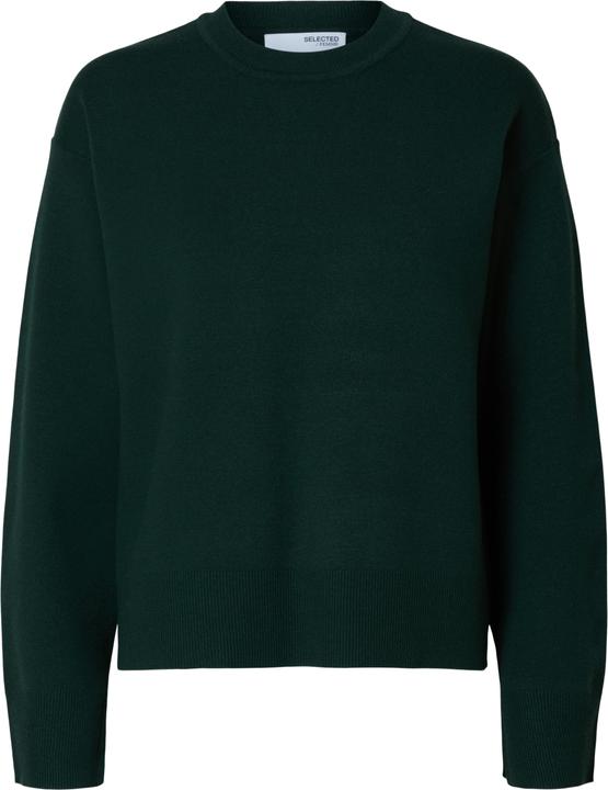 Selected Femme Slfkamma Ls Knit O-Neck