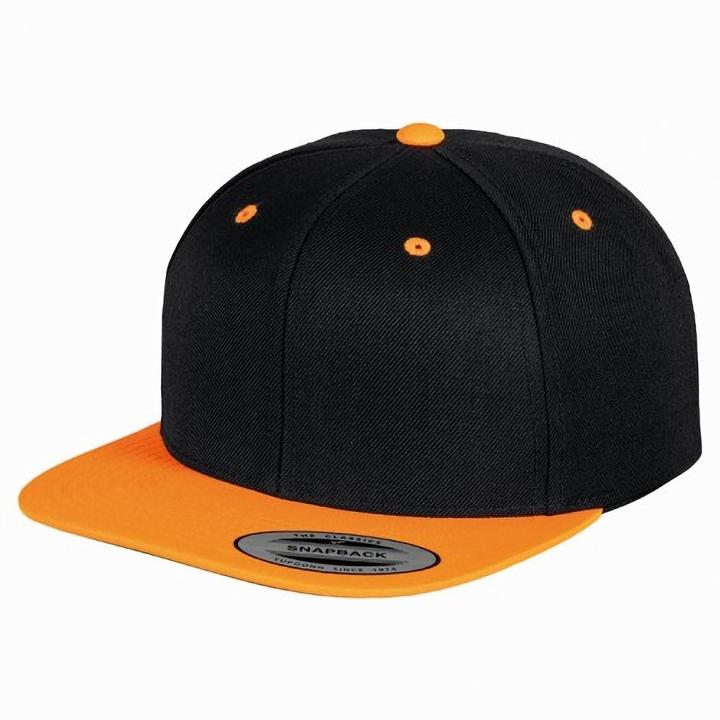 Schwarz, Neon Orange