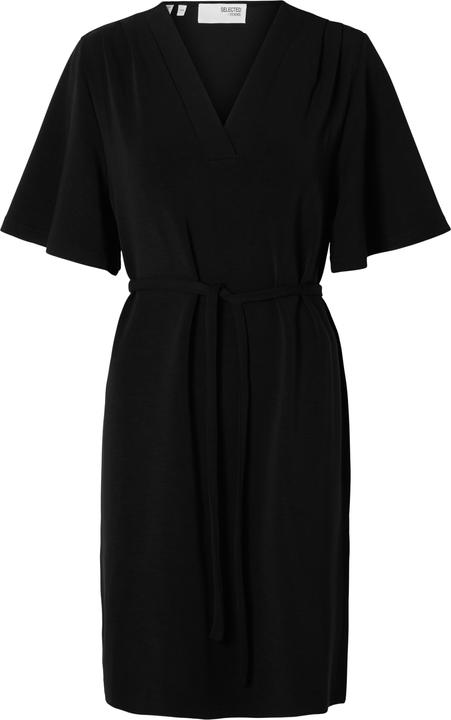 Selected Femme Kurzes Kleid mit V-Ausschnitt (XL)