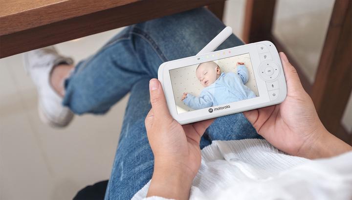 Actual product image Motorola Baby Monitor Video VM35 (Video & Audio, 300 m)