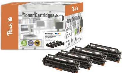 Actual product image Peach CRG-718 MultiPack (M, C, Y)