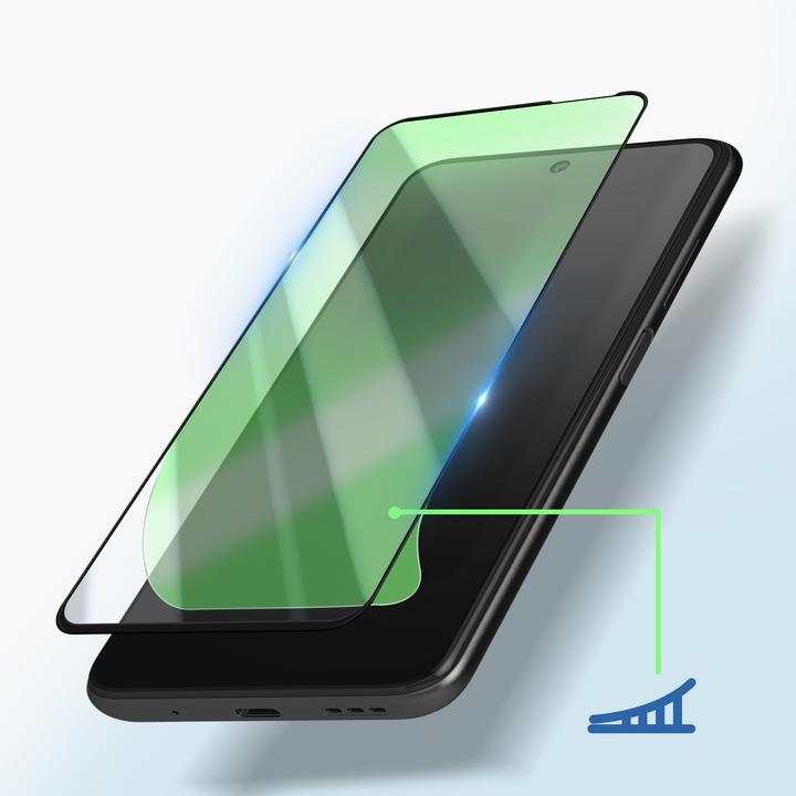 Actual product image Avizar Protective glass film 9H (1 Piece, Xiaomi Poco M3 Pro)