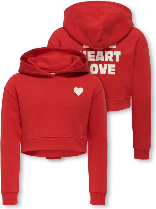 Produktbild Only Normal geschnitten Rundhals Gerippte Ärmelbündchen Tief angesetzte Schulter Sweatshirt Sweatshirt (134)