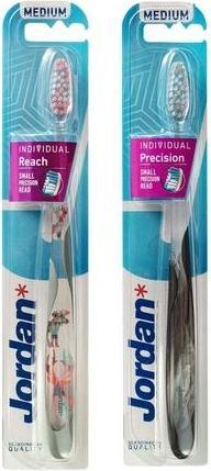 Actual product image Jordan Individual Reach Toothbrush Average 2Pcs. (2 x)