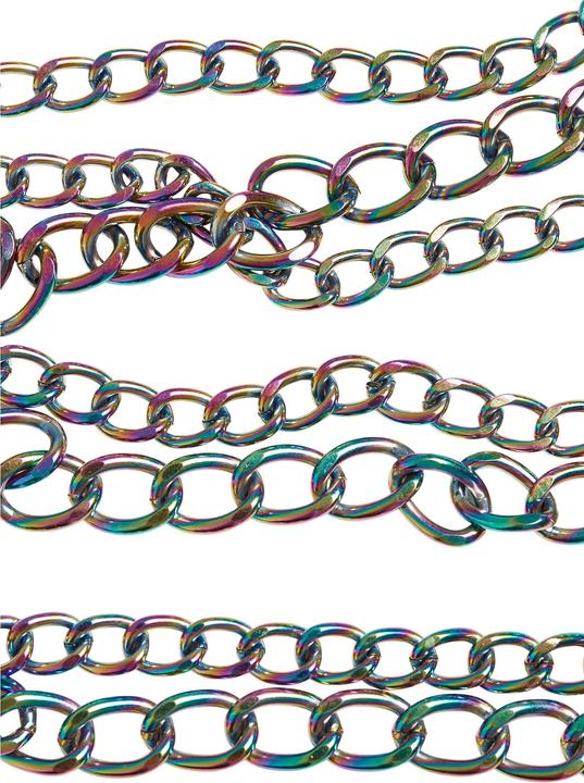 Image du produit Urban Classics Ceinture de chaîne holographique (S, M)