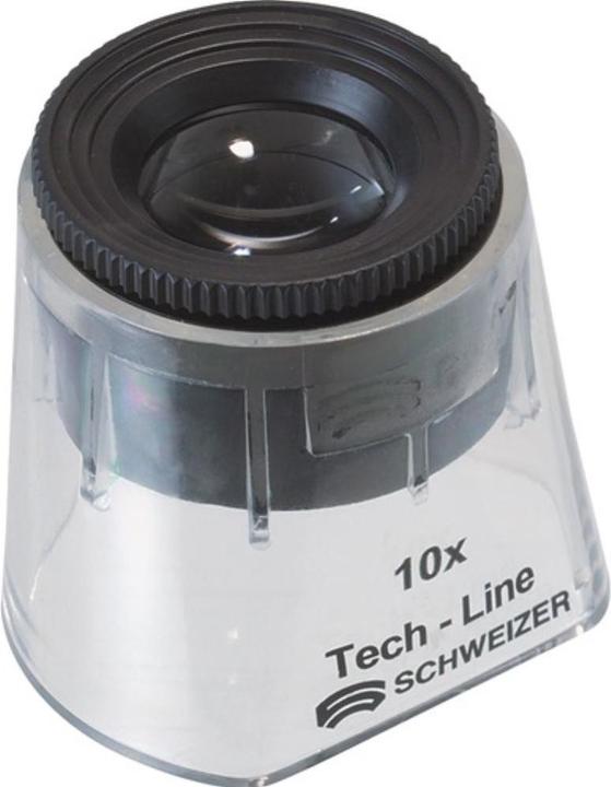 Schweizer Optik Stand-Lupe 10x