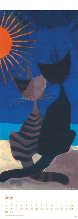 Image du produit Rosina Wachtmeister Vertical Kalender 2026 (24,5 x 69 cm, Allemand)