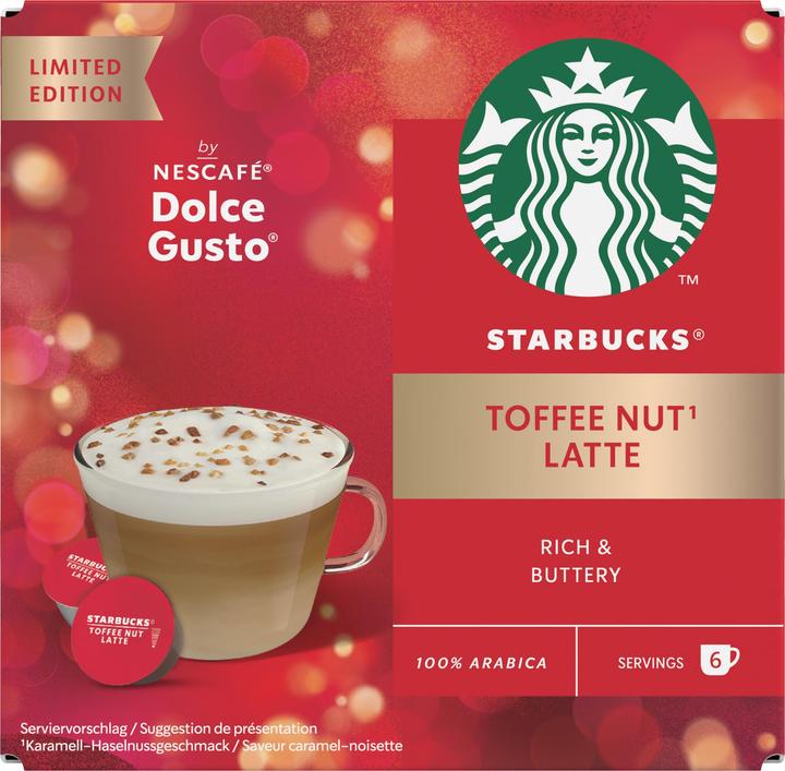 Produktbild Starbucks Toffee Nut Latte by Nescafé Dolce Gusto (6 x Port.)