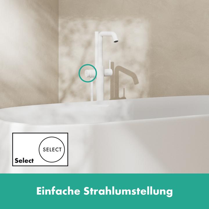 Produktbild hansgrohe Tecturis S Einhebel-Wannenmischer, bodenstehend, Ausladung 194mm, 73440