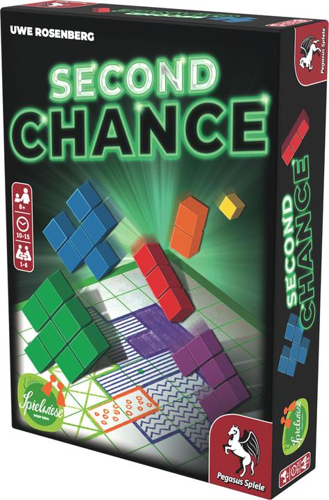 Image du produit Pegasus 18339G - Second Chance, 2ème édition (Edition Spielwiese), jeu de cartes, 1-6 joueurs (Anglais)