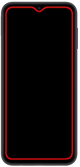 Actual product image Mobilize Glass (1 Piece, Samsung Galaxy A14)