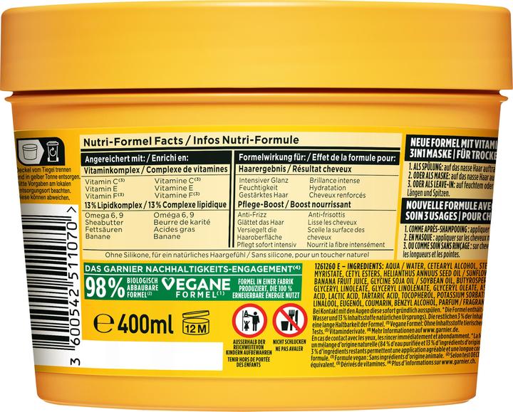 Produktbild Garnier Fructis Hairfood (400 ml)