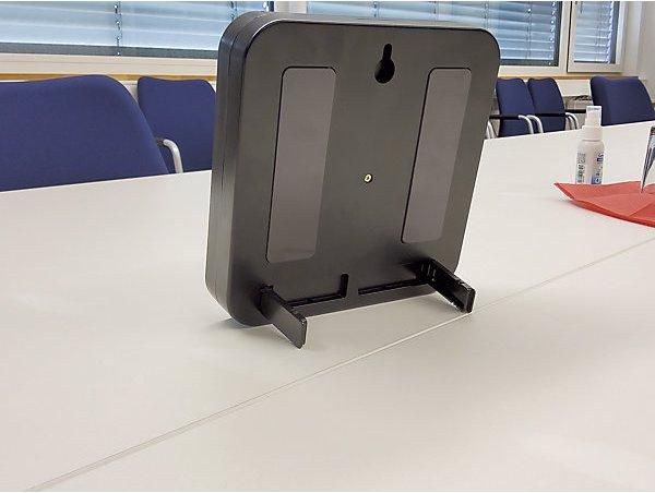 Actual product image Bürk Meeting timer, HxWxD 195 x 195 x 32 mm, black.