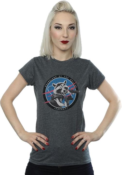 Guardians Of The Galaxy Rocket Emblem TShirt