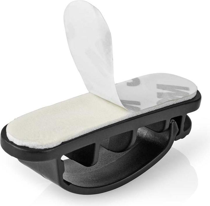 Produktbild Nedis Kabelmanagement Kabelclip Gesperrt 3 Stück Silikon 55 mm Schwarz (Kunststoffkabelbinder, 55 mm, 3 Stk.)