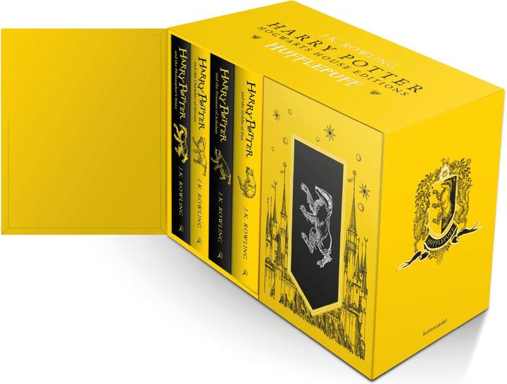Harry Potter Hufflepuff House Editions Hardback Box Set (Englisch, J.K. Rowling, 2021)