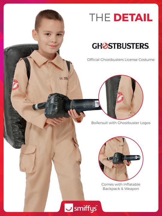 Actual product image Smiffys Ghostbusters - Uniform (158, 164)
