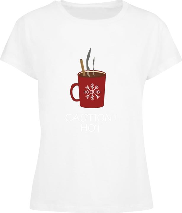 Merchcode Ladies Caution Hot Box Tee - 118267 (5XL)