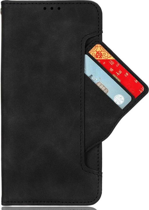 Actual product image Cover-Discount Xiaomi 13T / 13T Pro - Case with many card slots black (Xiaomi 13T)