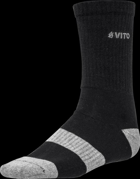 Produktbild VITO 1 PAAR SCHWARZE SOCKEN EVERYDAY COOL Grosse 38-42 (38 - 42, 43 - 47, 35 - 37)