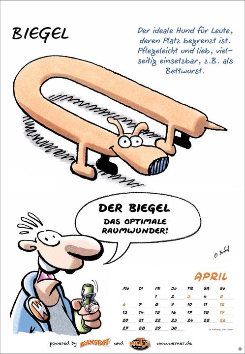 Produktbild Werner Kalender 2026 (Harter Einband, Deutsch)