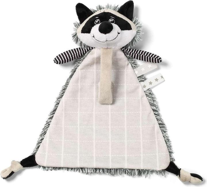 Babyono Kuscheltier - Nickerchen mit Schnullerhalter, RACOON ROCKY, 747