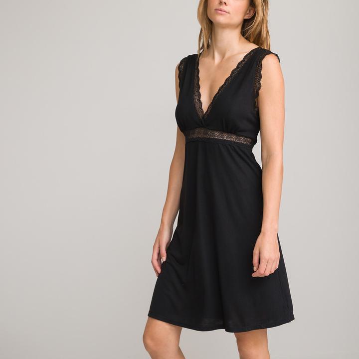 Produktbild La Redoute Collections Ärmelloses Nachthemd (50)
