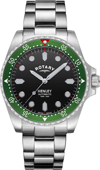 Rotary GB05136/71 Henley Automatik 42mm 10ATM (Analoguhr, 42 mm)