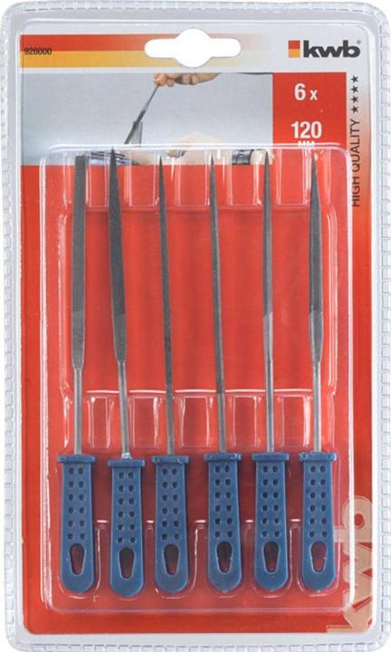 Image du produit kwb 926000 Jeu de limes à clés, 6 pces 6 pces (240 mm)