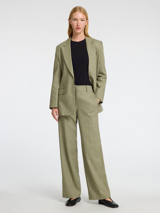 Actual product image Selected Femme Slftania-Rita Mw Wide Pant Noos (42)
