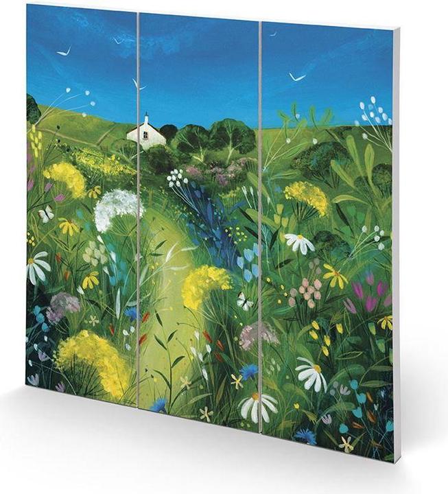 Image du produit Julia Crossland Tableau Meadow Cottage Carré (30 x 30 cm)