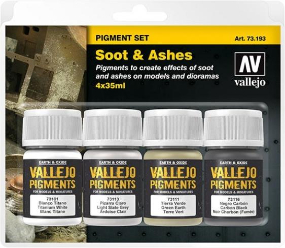 Produktbild Vallejo Pigmente (Schwarz, Braun, Bronze, 350 ml)