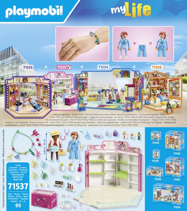 Produktbild Playmobil Beauty Boutique (71537, Playmobil City Life)