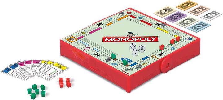 Produktbild Hasbro Gaming Monopoly Grab & Go Game Wirtschaftssimulation Kinder & Erwachsene (Deutsch)
