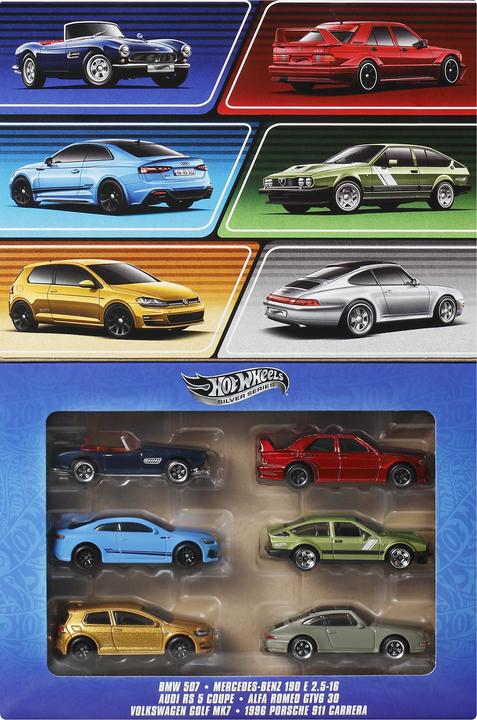 Hot Wheels Euro Style Multipack O/S