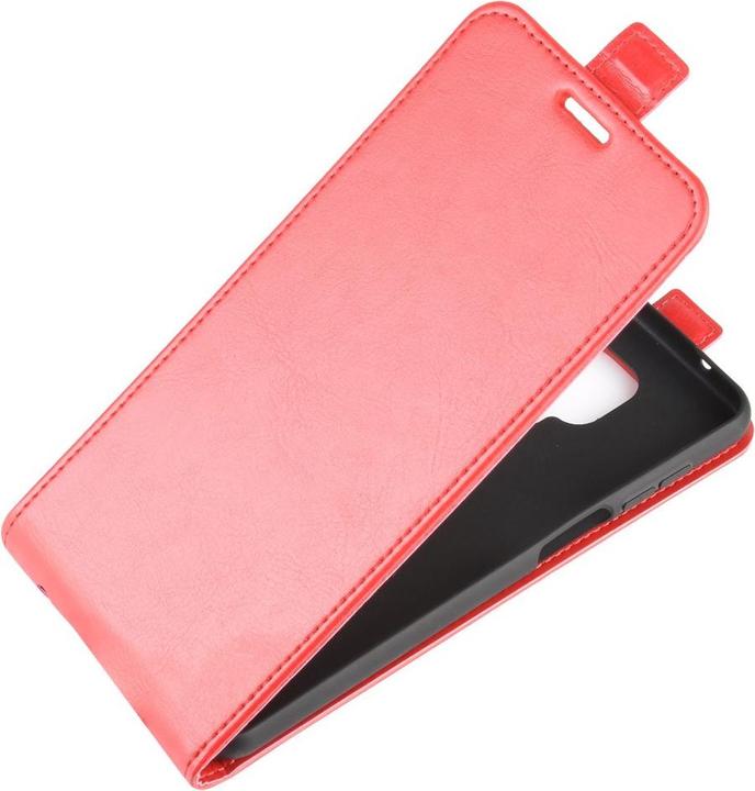 Produktbild Cover-Discount Xiaomi Redmi Note 9 Pro - Klassisches Flip Case vertikal rot (Xiaomi Redmi Note 9 Pro Max, Xiaomi Redmi Note 9S, Xiaomi Redmi Note 9 Pro)