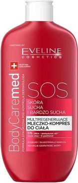 Eveline Body Caremed+ Multiregenerating Milk-Compress Into Body To Score Dry And Very Dry 350Ml (Körpermilch, 350 ml)