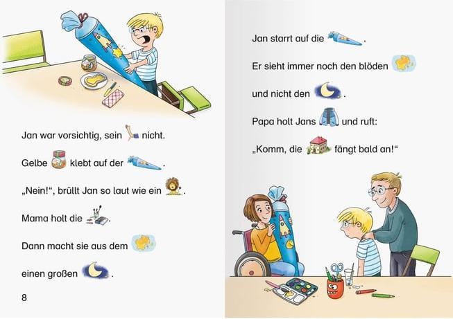 Produktbild Ravensburger Geschichten vom ersten Schultag - lesen lernen mit dem Leserabe - Erstlesebuch - Kinderbuch ab 5 (Deutsch, Henriette Wich, Antje Hagemann, 2024)